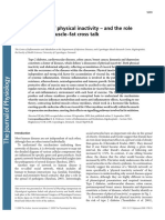 The Diseasome of Physical Inactivity and Role of Myokines in Muscle-Fat Cross Talk