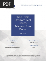 Who Owns Offshore Real Estate? Evidence From Dubai