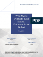 Who Owns Offshore Real Estate? Evidence From Dubai