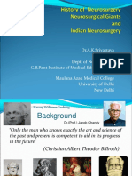 Dr. A.K. Srivastava's Background in Neurosurgery