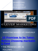 Marketing A Marred Life Made by Riaz