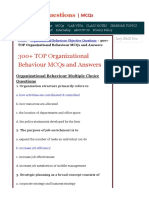 Engineeringinterviewquestions Com Organizational Behaviour Mcqs and Answers