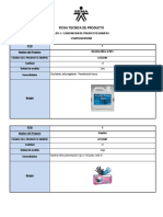 Fichas Técnicas Lote 4 Elaboracion Productos Quimicos