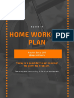 Home Workout Plan: COVID-19