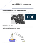 TP9c Extraction Anethole Par Hydrodistillation