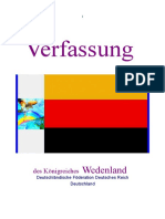 Verfassungs Des Staatenbundes Der Königreiche Wedenland