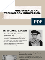 Philippine Science and Technology Innovation