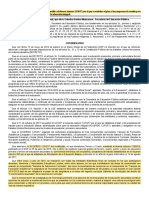 DOF - 8-11-2019 Acuerdo 20-11-19 Ajustes Al Plan y Programas 2017