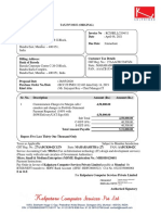 Tax Invoice (Original) : Prashant Babulalji Sethi