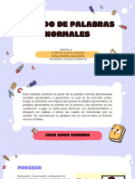 METODO DE PALABRAS NORMALES - Grupo 4 - Clase 3