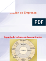 Gestión Empresas Impacto Entorno Organización