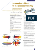 An Extensive Overview of Heat Exchangers in The Process Industry