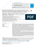 Robin P. Trombosis Research