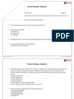 CBSE Class 10 Term 2 Carbon and Its Compounds Subjective Questions