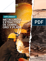 Diplomado Metalurgia Extractiva de Cobre Oro y Plata
