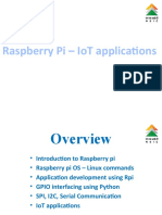 Raspberry Pi - Iot Applications