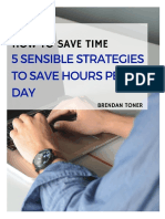 5 Sensible Techniques To Save Time