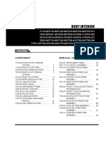 Removal and Installation Guide for Kia Korando 2010.10 Body Interior Components