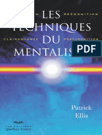 Techniques Du Mentaliste - Patrick Ellis