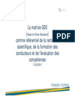 Permis de Conduire Matrice GDE