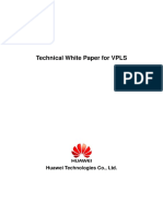 Technical White Paper For VPLS: Huawei Technologies Co., LTD