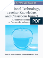 Educational Technology, Teacher Knowledge, And Classroom Impact a Research Handbook on Frameworks and Approaches (Robert N. Ronau, Christopher R. Rakes Etc.) (Z-lib.org)