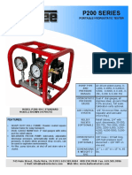 P200 Series: Portable Hydrostatic Tester