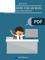 Mini Guia Como Ganar Dinero Con Un Blog para Principiantes