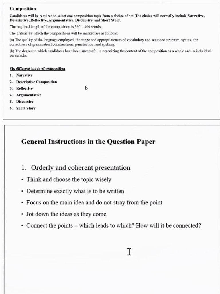 Composition Writing Guide for Students | PDF | Essays | Human Communication