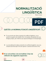 Normalització Lingüística - Maria Crespo