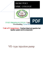 3 VE-type Injection Pump