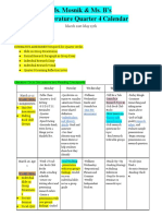 Quarter B Calendar Sp22-Updated Use This One