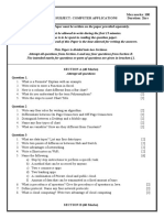 Grade: VIII Max Marks: 100 Date:24-03-2020 Subject: Computer Applications Duration: 2Hrs