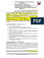 Contrato de Servicio de Consultoria #012-2021