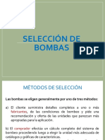 Selección de Bombas