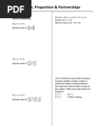 Ratio Proportion + DI Sets