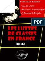 La Lutte Des Classes en France - Karl Marx