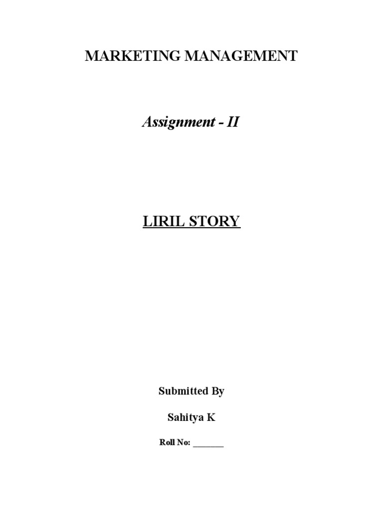 Liril Soap: Rebranding Journey | PDF