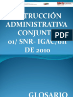 INSTRUCCION ADMINISTRATIVA 11_2010  IGAC_SNR.pptx