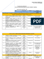 Plan Consiliul de Etica Institutie