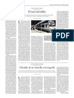 El tren invisible - Tribuna publicada en Heraldo de Aragón (24.03.2022)