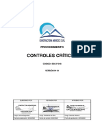 SSO-P-018 Procedimiento de Controles Criticos