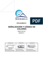 SSO-P-019 Procedimiento de Señalización y Código de Colores