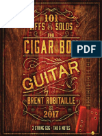 Brent Robitaille - 101 Riffs & Solo For Cigar Box