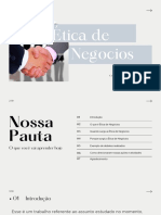 Ética de Negócios: origem e importância