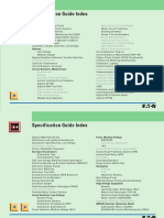 Specification Guide Index: Busway