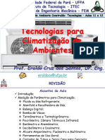 Sistemas e equipamentos para climatização de ambientes