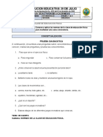 Guia Educacion Fisica 01. 3, 4, 5. Normas de La Clase de Educacion Fisica