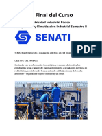 Trabajo Final Del Curso. Electricidad 1