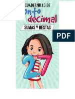 Cuadernillo de SUMAS Y RESTAS Con Punto Decimal-comprimido